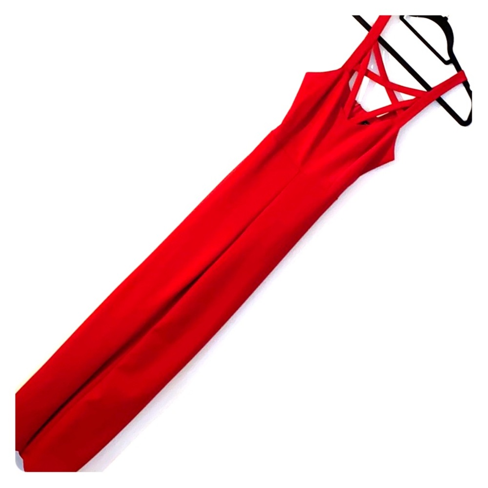 🔥Red Jumpsuit Size S